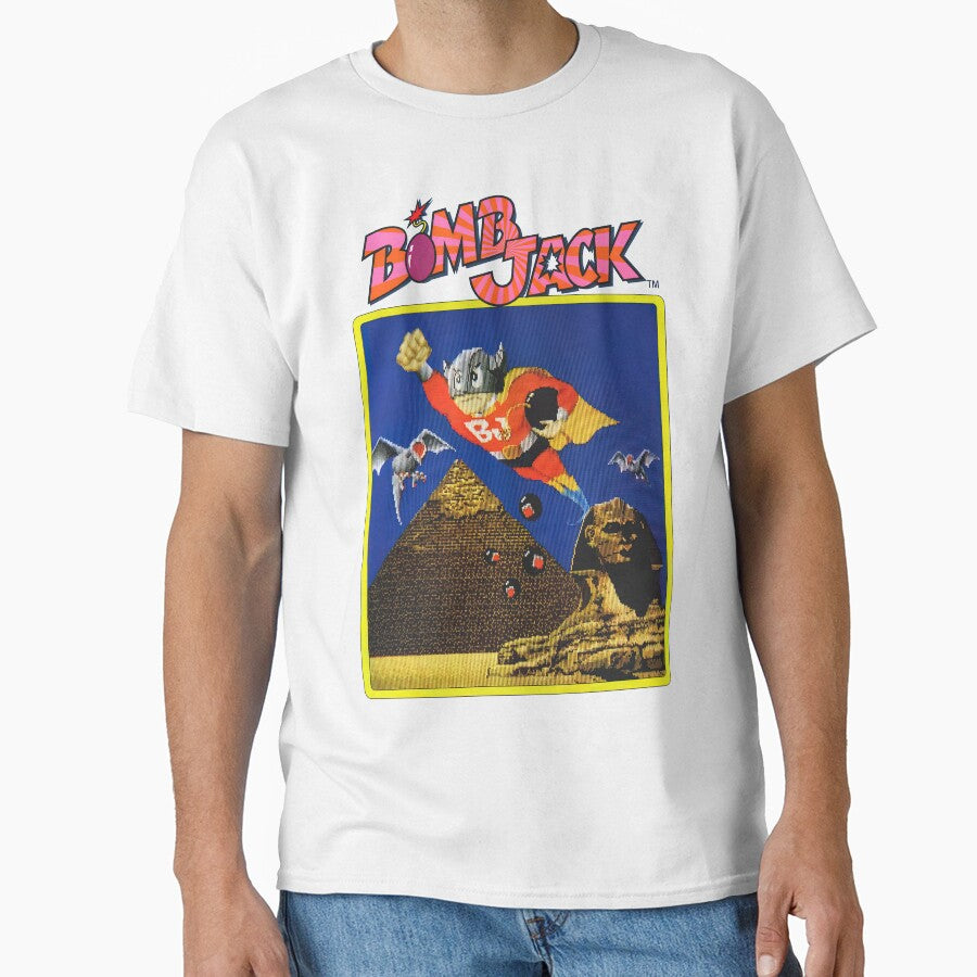 Bomb Jack Arcade Game HD by Retr0Tshirts