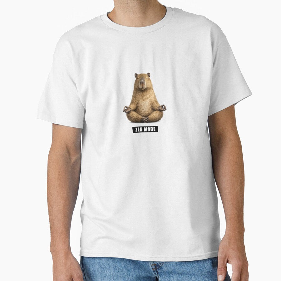 Zen Mode Capybara Shirt by AggyCreatif