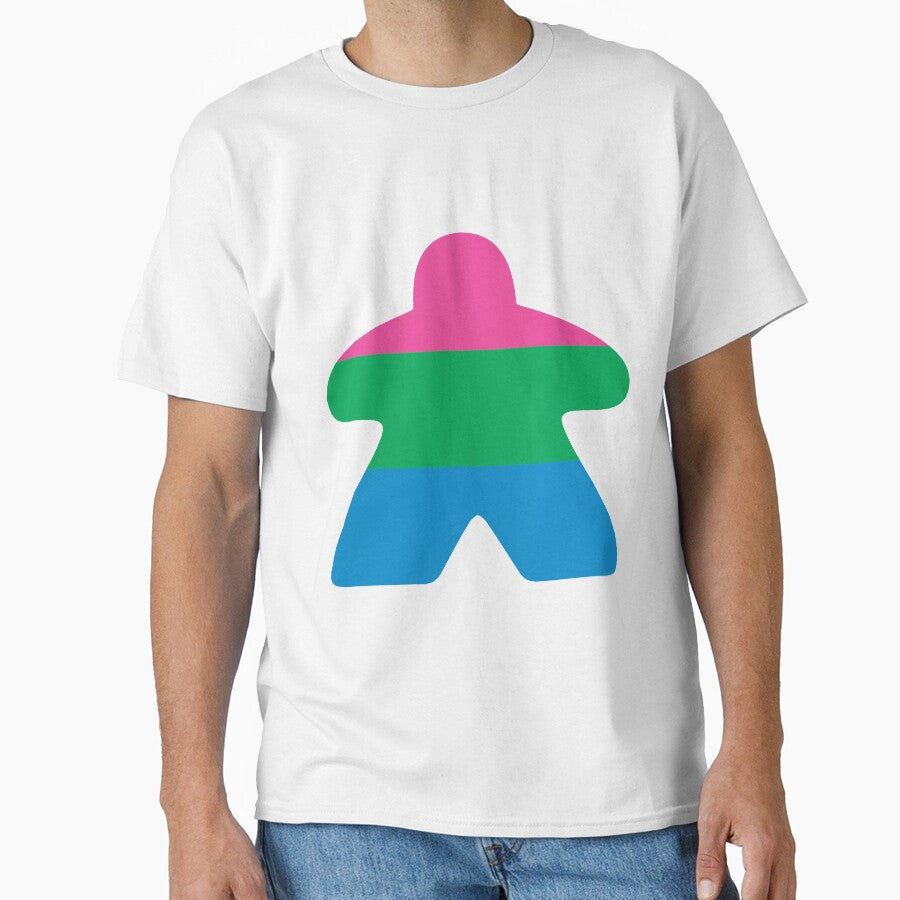 Polysexual Pride Flag Meeple by BeamGeeks