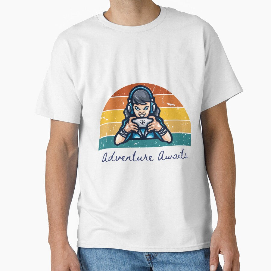 Adventure Awaits Gamer by JLClassics