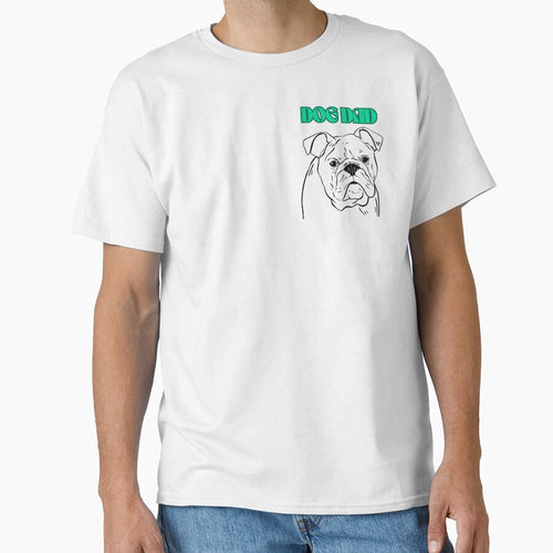 "Dog Dad Retro Style T-Shirt Gift for Dog Lovers" by KantaponEarth