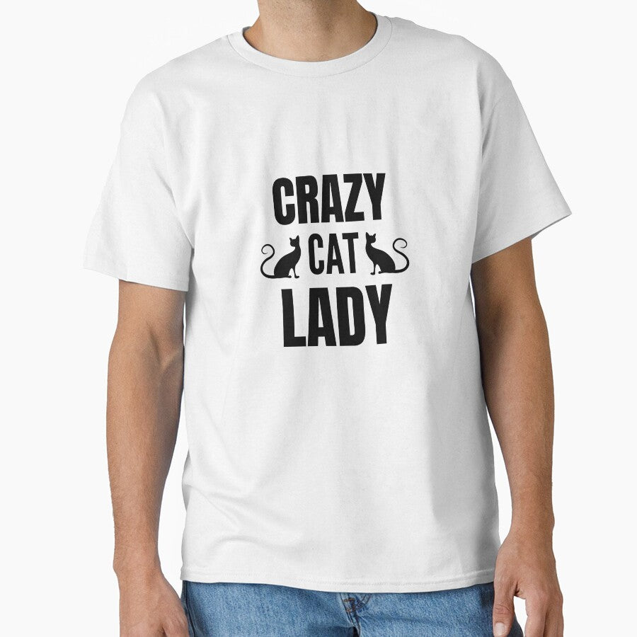 Crazy Cat Lady With Two Black Cats by HappyLife4U