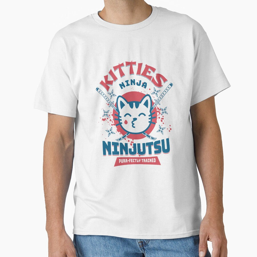 KITTIES NINJA NINJUTSU PURR-FECTLY TRAINED FUNNY CAT LOVER by PECCATOR