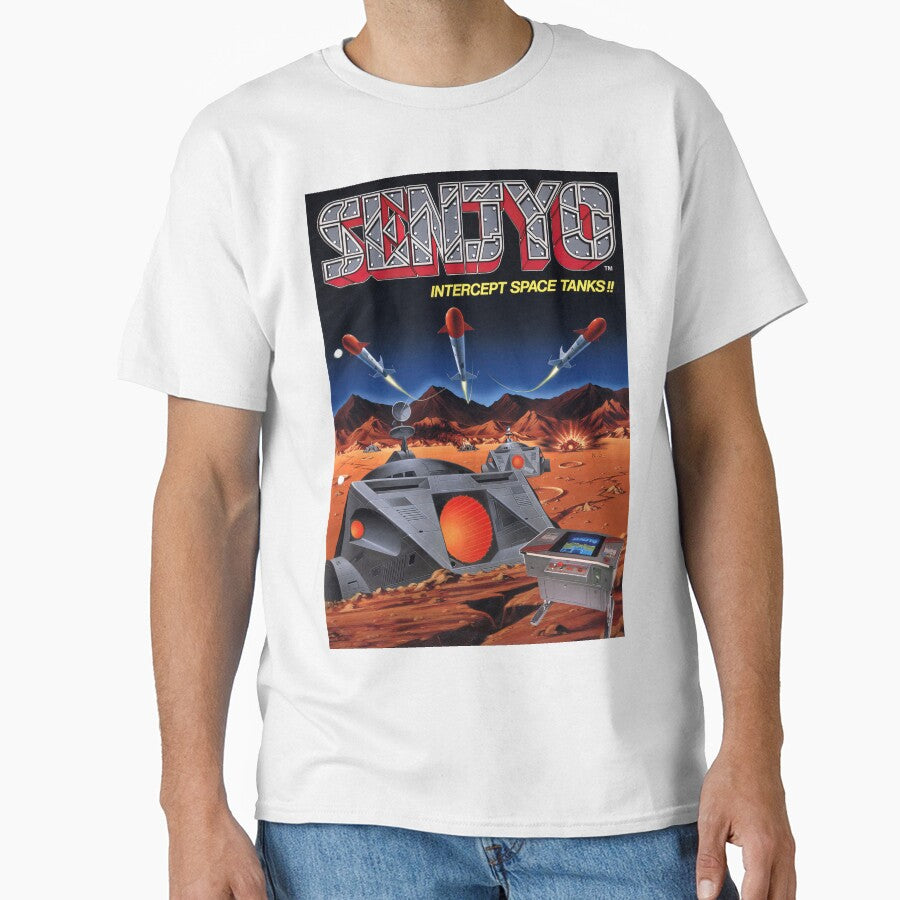 Senjyo Retro Arcade Game Vintage Artwork by Retr0Tshirts