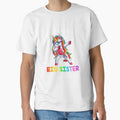 Promoted To Big Sister Dabbing Unicorn Older Sister Youth by cadieuxart