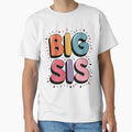 Promoted to Big Sister Retro Design for Sibling Reveal by BunBuntheDog-