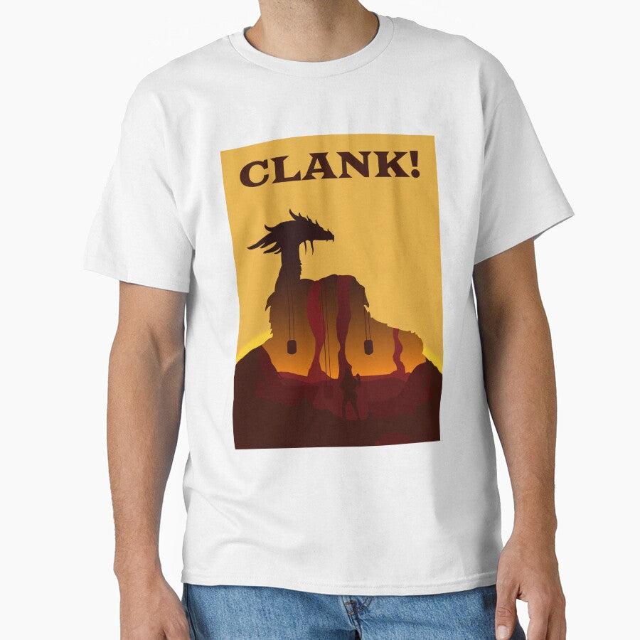 Clank! - Minimalist Silhouette Poster Style - Board Game Art by MeepleDesign