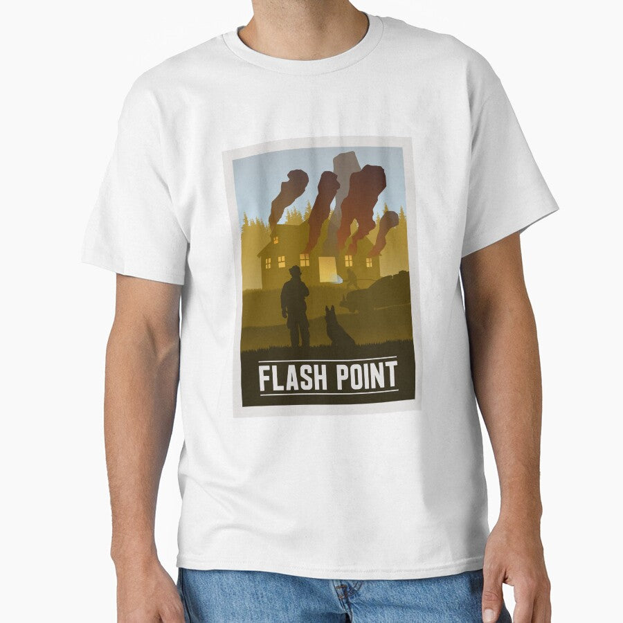 Flash Point - Board Games - Minimalist Travel Poster Style - Board Game Art by MeepleDesign
