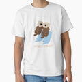 Cute Kawaii Otters You're My Otter Half Pun by AnimalMemeHub