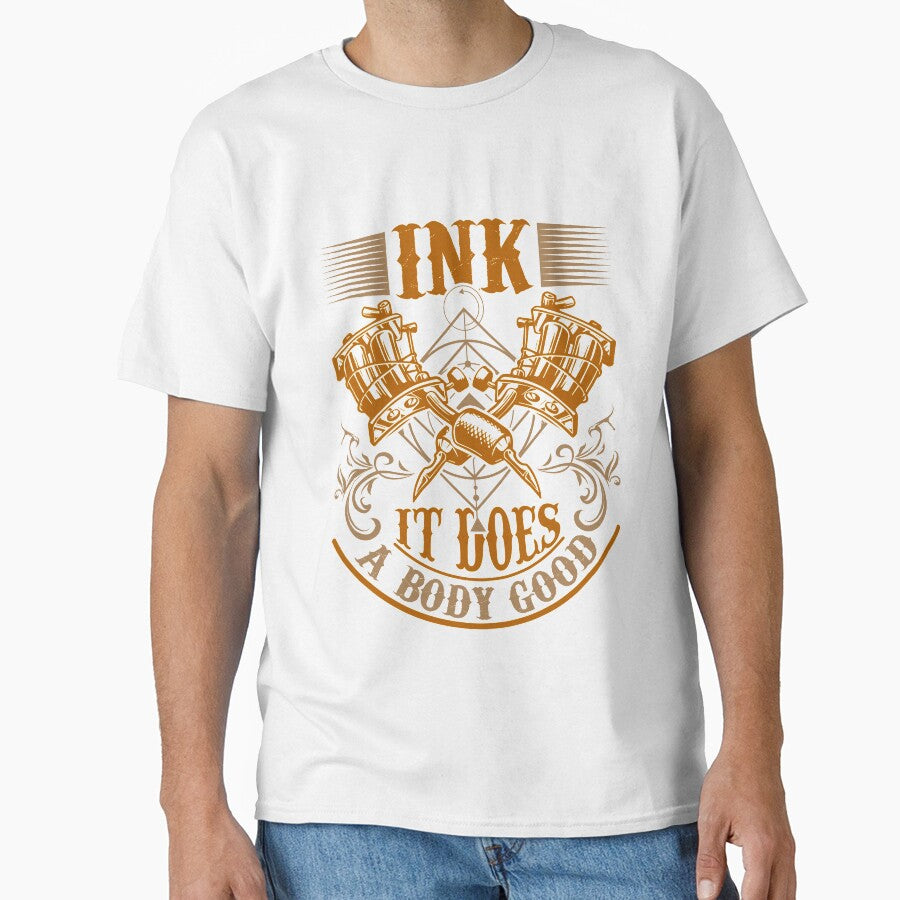 Tattoo Vintage Ink Inked Funny tattoo Artist Gift Shirt by jvtee