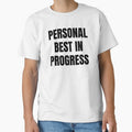 Personal Best in Progress – Bold Gaming Motivation Text by PHRASEandSTYLE