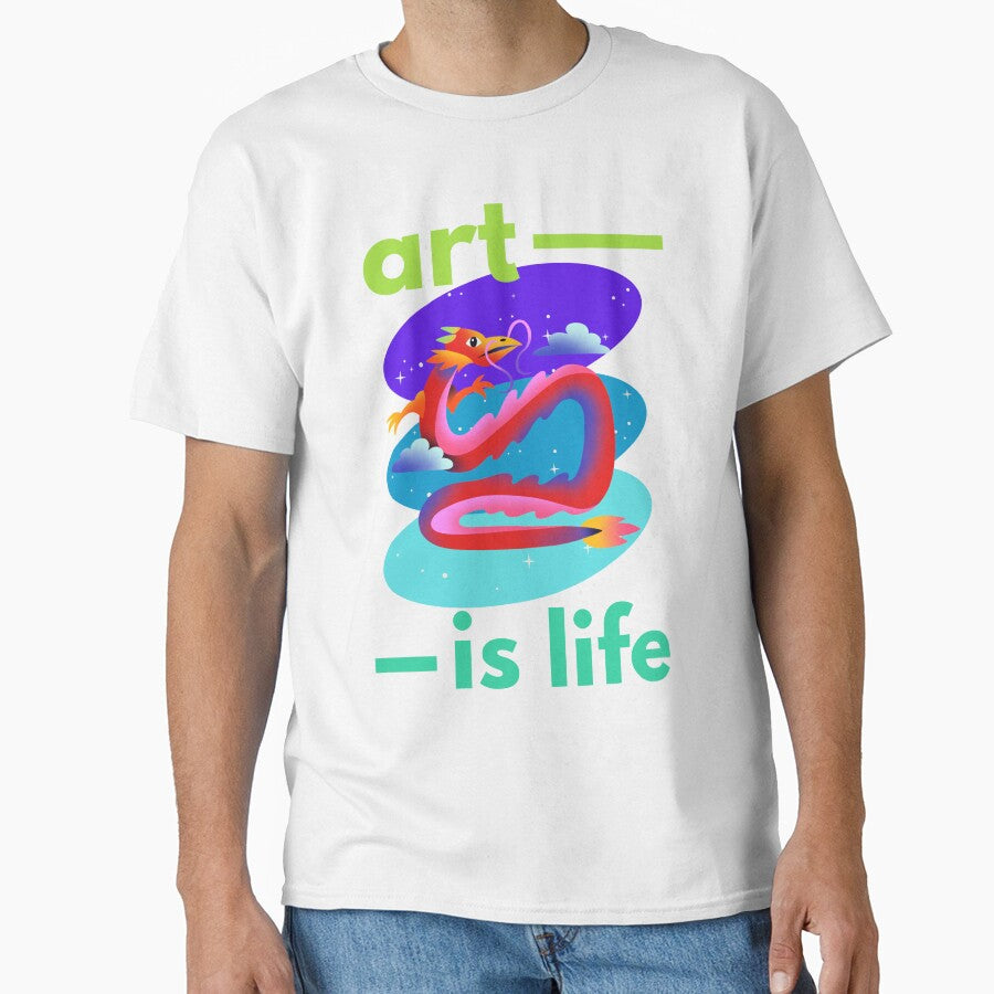 Art is Life - Dragon design by TheArtistOf2022