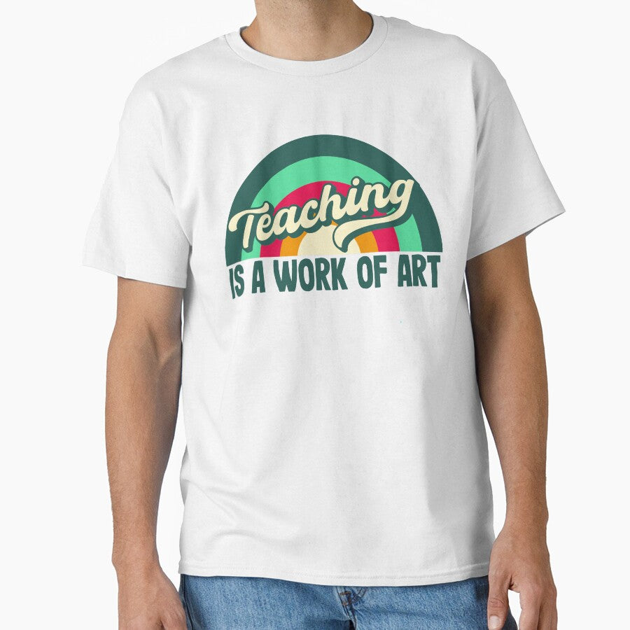 Teaching Is A work Of Art Teacher Appreciation Creative Teacher by SunnyDayPrints