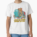 Living The Dream Against My Will - Sarcastic Corporate Burnout Dog by Deadpan Decor