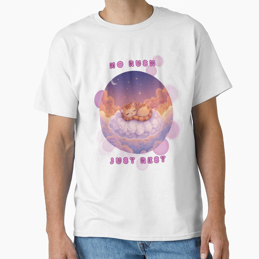No Rush Just Rest Cozy Summer Aesthetic Design by iamKRUK