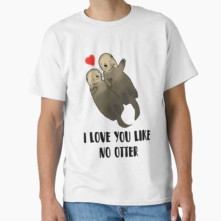 I Love You Like No Otter, valentines day by DesignsBySaxton