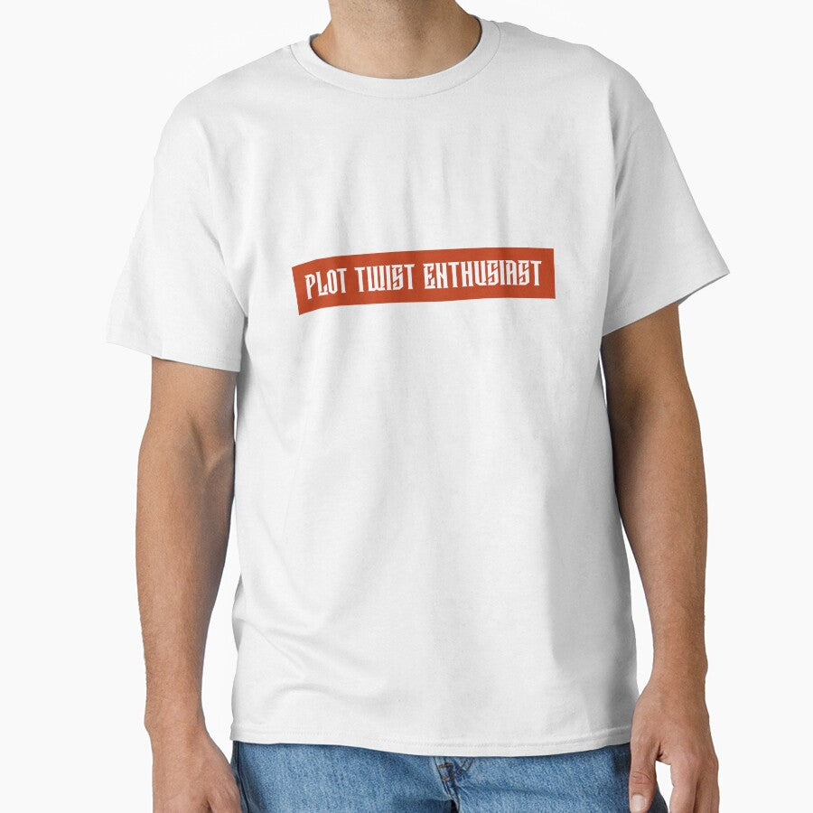 Plot Twist Enthusiast – Funny Creative Writing T-Shirt by Boybluedesigns