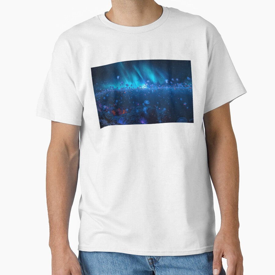 Celestial Jellyfish Bloom - Surreal Deep Sea Aurora Night by UnRealS