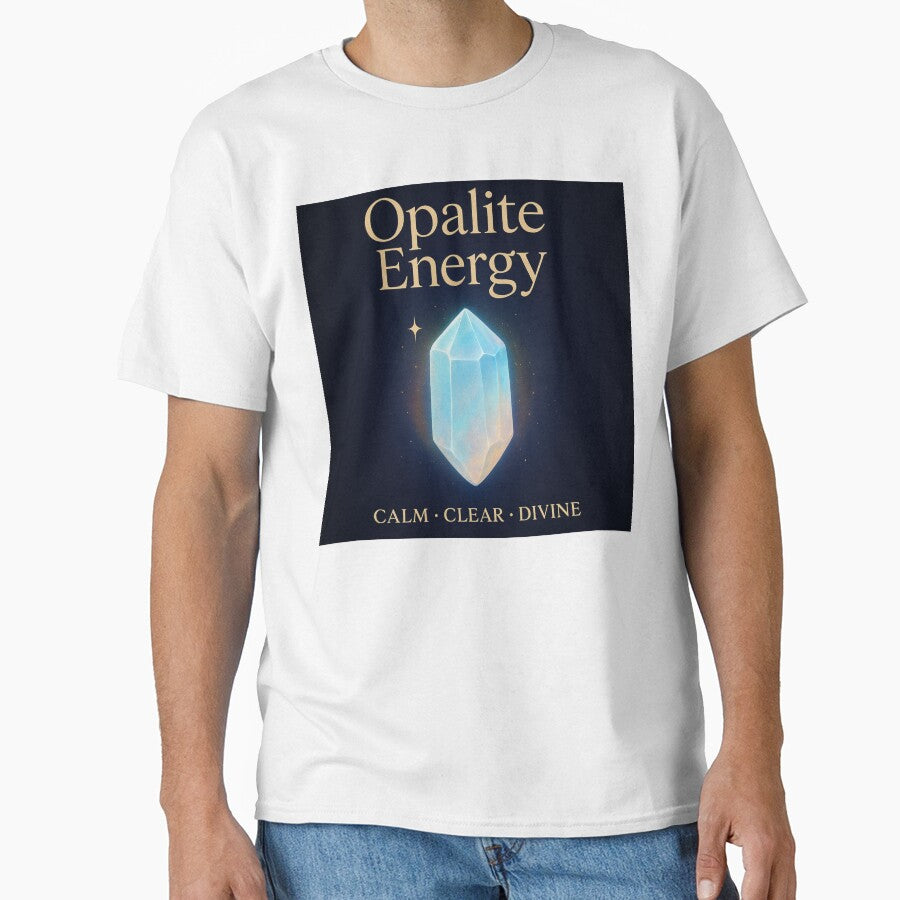 Opalite Energy – Calm, Clear & Divine Crystal Aesthetic Design by Lagwsal22