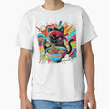 Rainbow Demon Ramen Cat by SiarheiYur