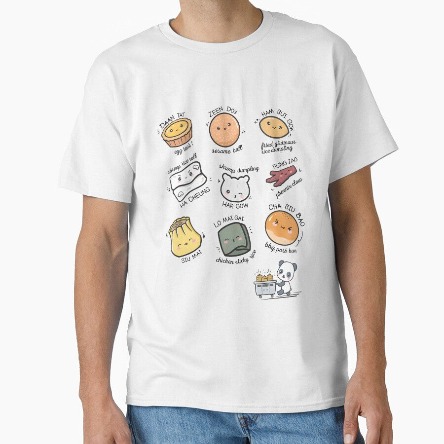 Cute Kawaii Dim Sum Food Art by JoelFox165
