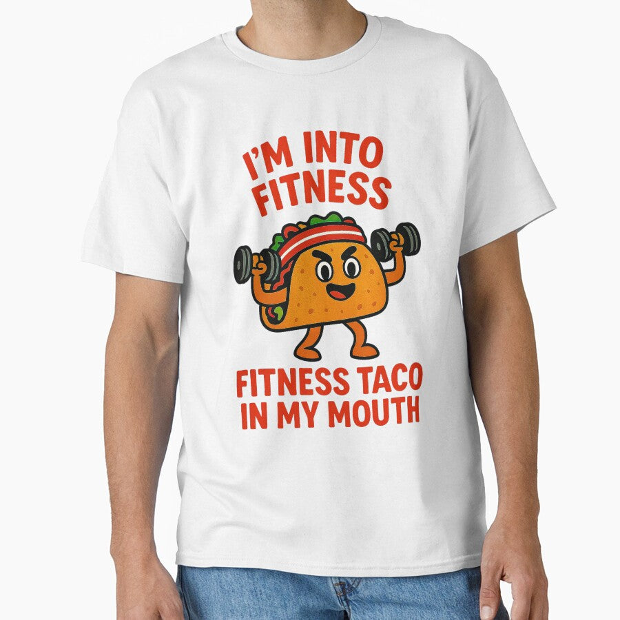 Fitness Taco Day Funny Gym Food Cinco Mayo by Amanda's Factory