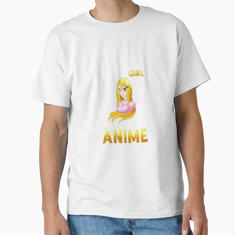 Just A Girl Who Loves Anime - Gift For Otaku by Pubi
