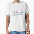 Professional Overthinker – Pastel Bubbly Text Sparkle Design by wwshd