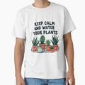 Keep Calm and Water Your Plants | Funny Plant Lover Shirt | Gardening Enthusiast Gift | Houseplant Care Humor by PaintedPixels01