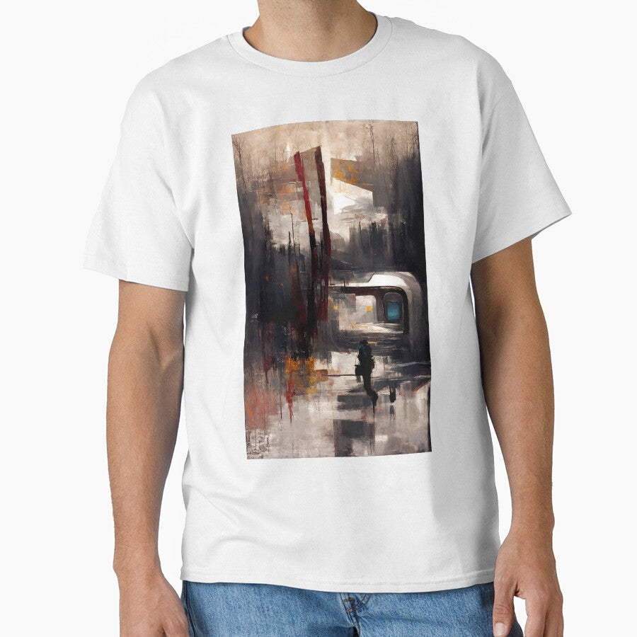 AI Art | Abstract Painting of Quiet Quitting #4 by aiart0711