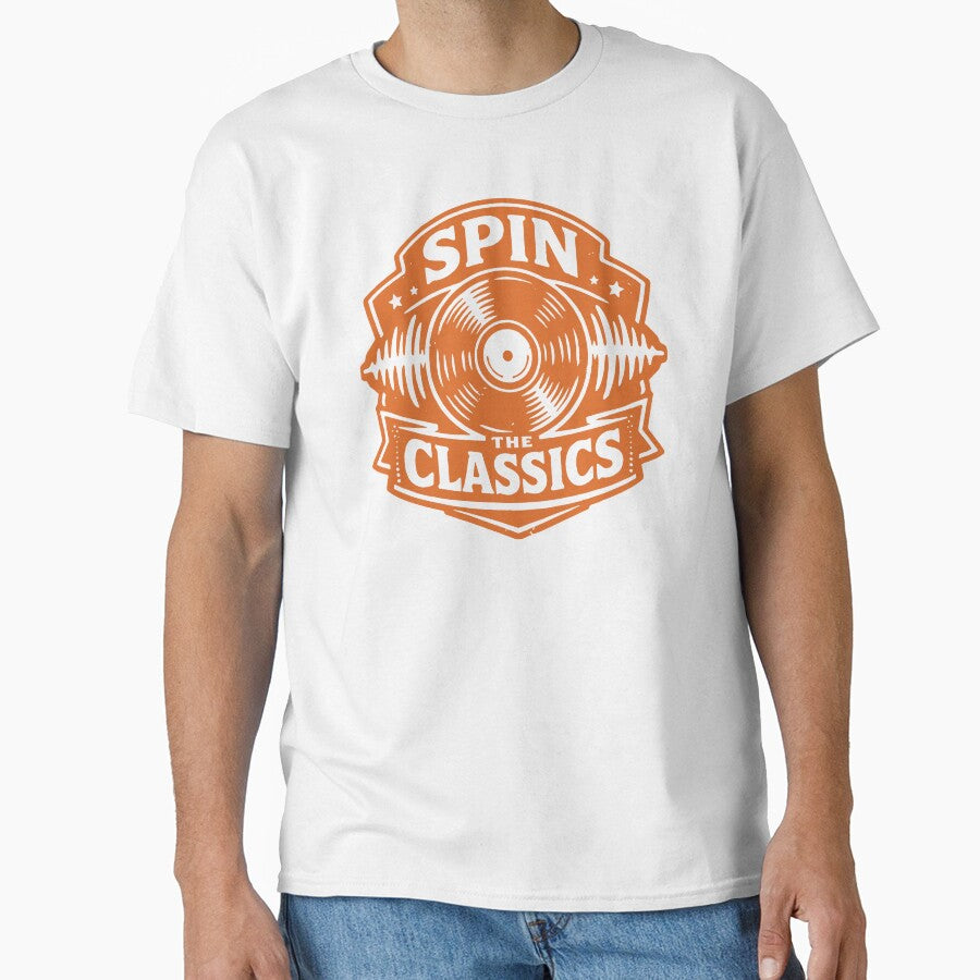 Spin the Classics Vinyl Badge by SnappyPNG