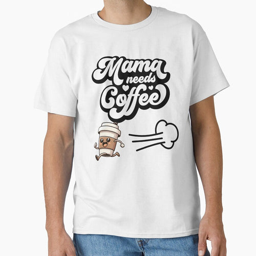 "Running on Coffee & Chaos – Cute Kawaii Cup Design" by Cgriffin18