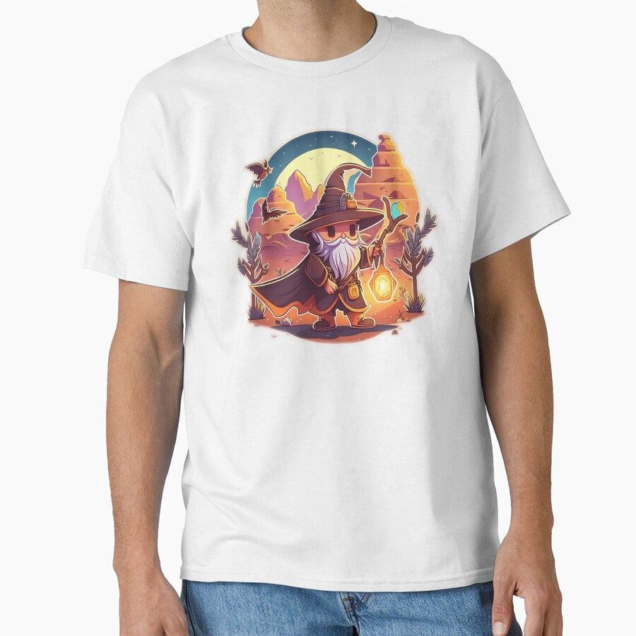 Cute wizard in the desert (DnD) by TheBanditos