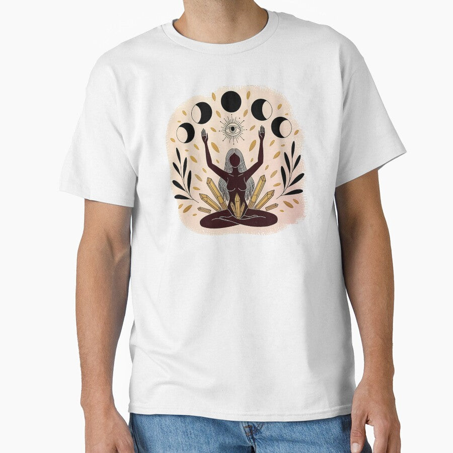 Moon Phase Crystal Meditation by Craigonart