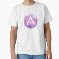 Pink and Purple Watercolor Aveda Logo by Dalaura
