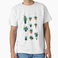Hanging Indoor Plants Minimalist Illustration by AlxVel