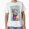 Colorful Quokka with Floral Crown by ChrisButler
