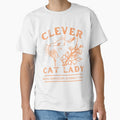 Clever Cat Lady (not crazy) - Orange Sherbet by DPingBirdie