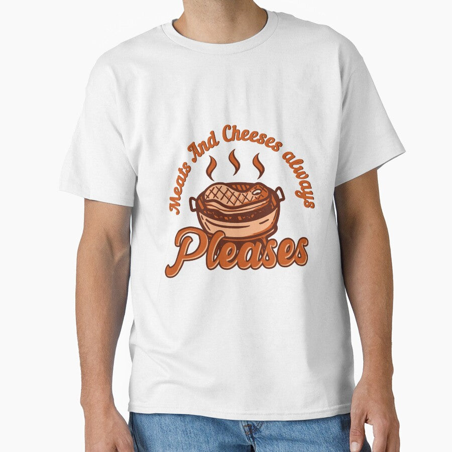 Meats And Cheeses Always Pleases Cheesy Humor Foodie by SkeletonsDanger