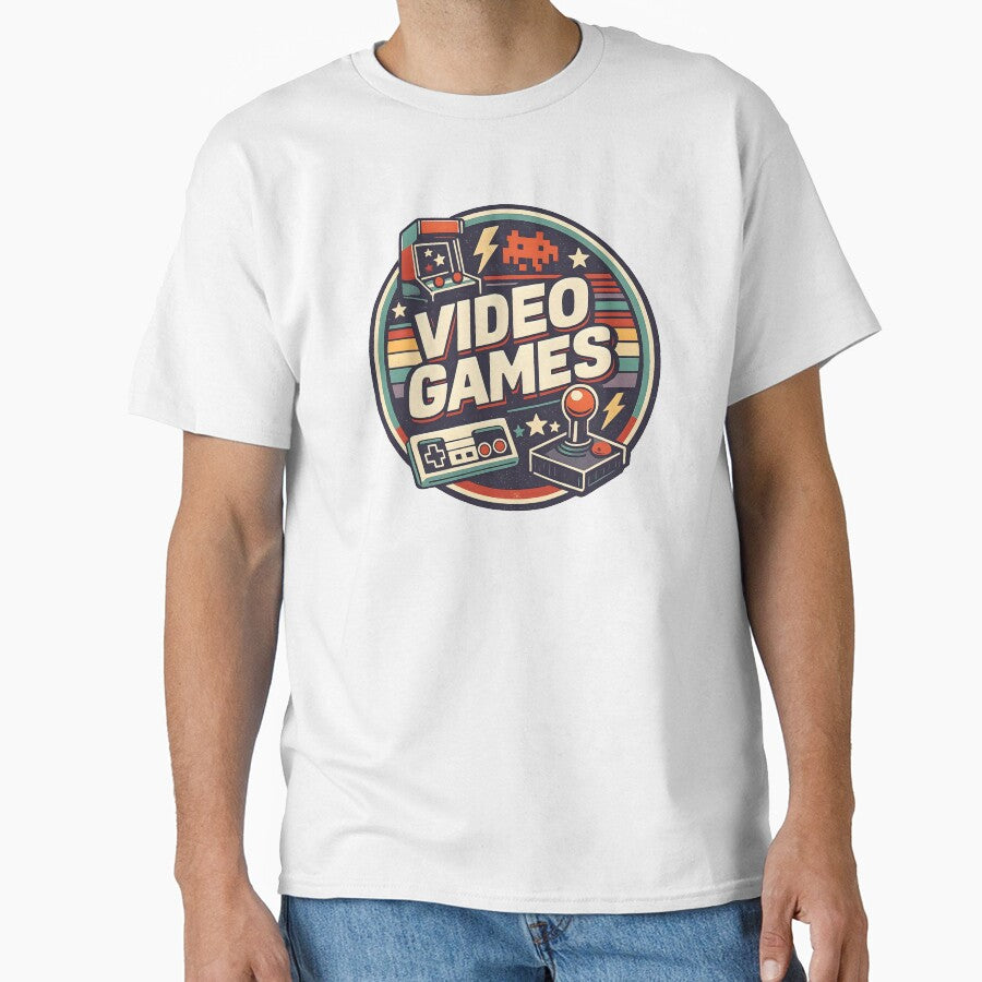 Vintage Video Games – Retro Gaming Logo by Dax Studio