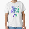 I Paused My Speedrun Quote – Colorful Controller Gamer Design by PHRASEandSTYLE