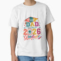 Proud Dad Of A Class Of 2026 Graduate Father Graduation Senior Parent by JonesFlora2025