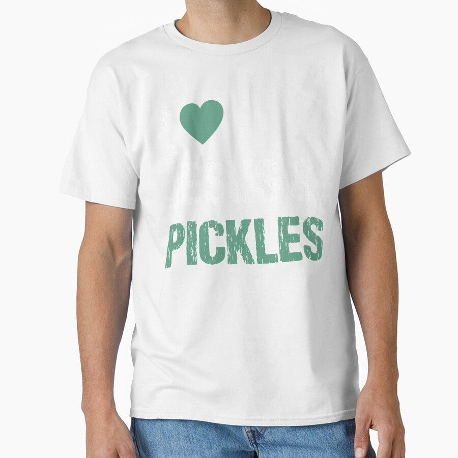 I Love Pickles & Jesus Funny Pickle Lover Quote Saying Humor by nguyenvananh
