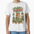 Cute Capybara Plant Parent Energy Shirt — Kawaii Plant Lover Water Love Grow Repeat Gift Tee by MaynyStudio