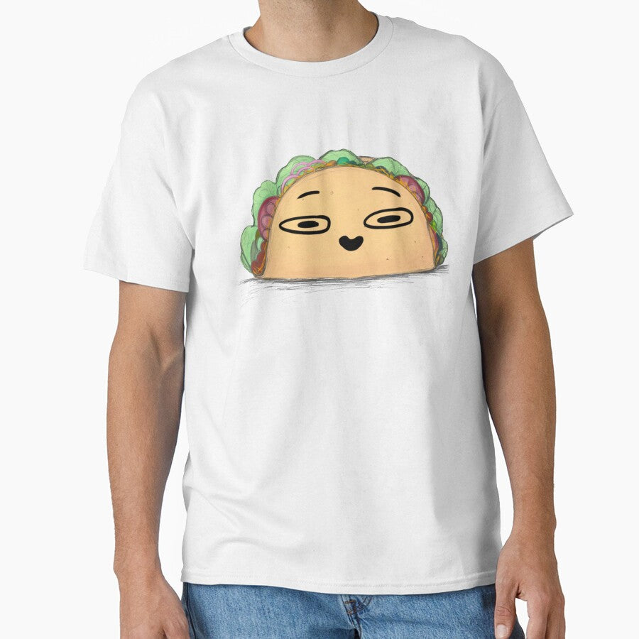 Taco with a funny face by Safawoodsart