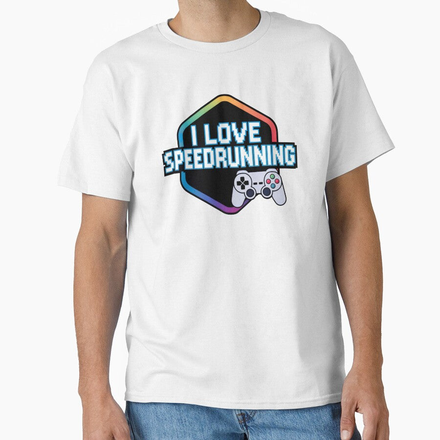 RGB Hexagon Speedrunning Design with Gamer Controller by PHRASEandSTYLE