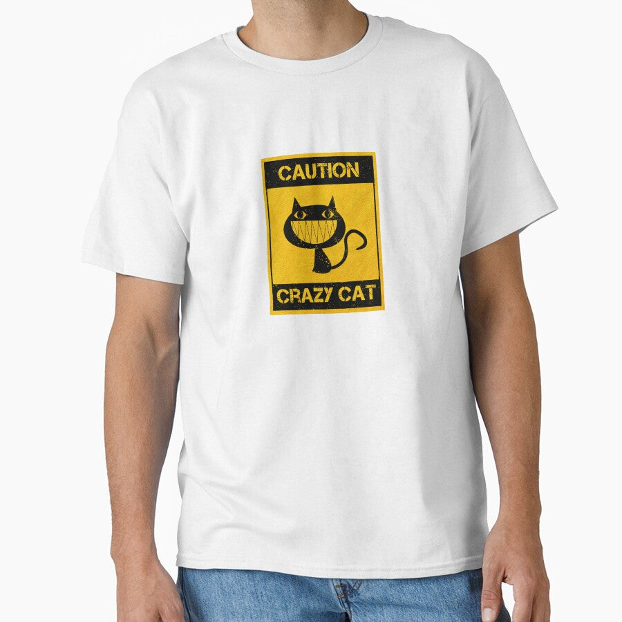 Crazy Cat Caution by CAUTION SHOP