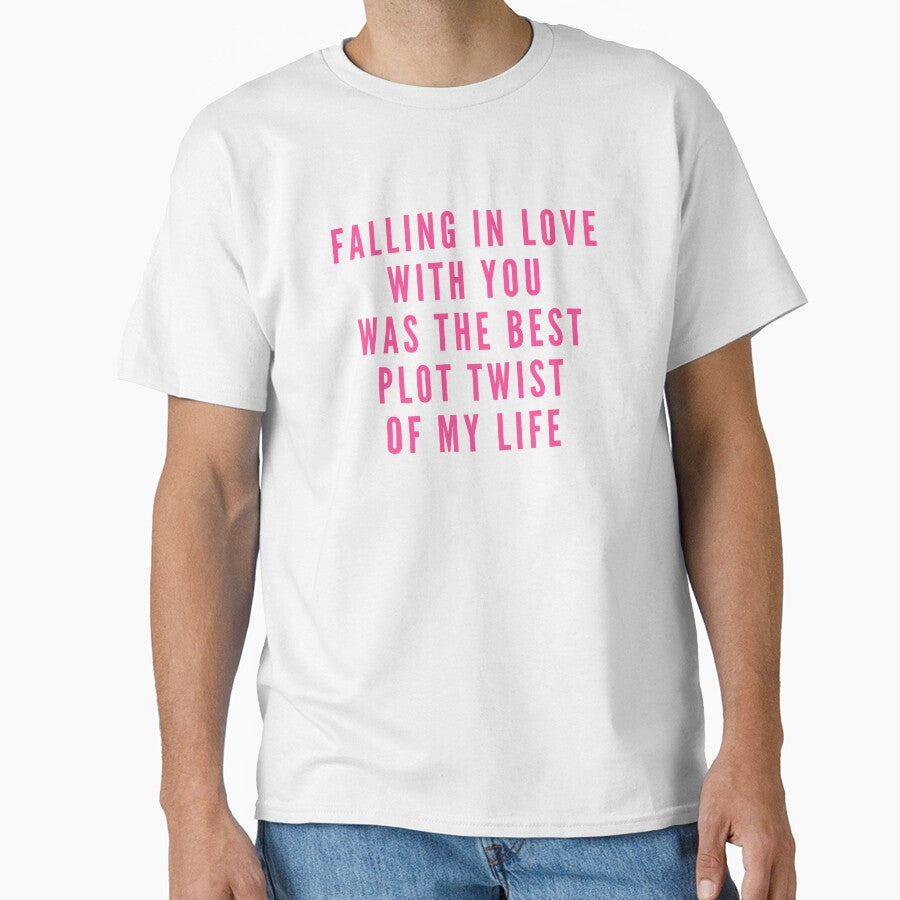 Falling in love with you was the best plot twist of my life (simple pink) by VerouniqueLux