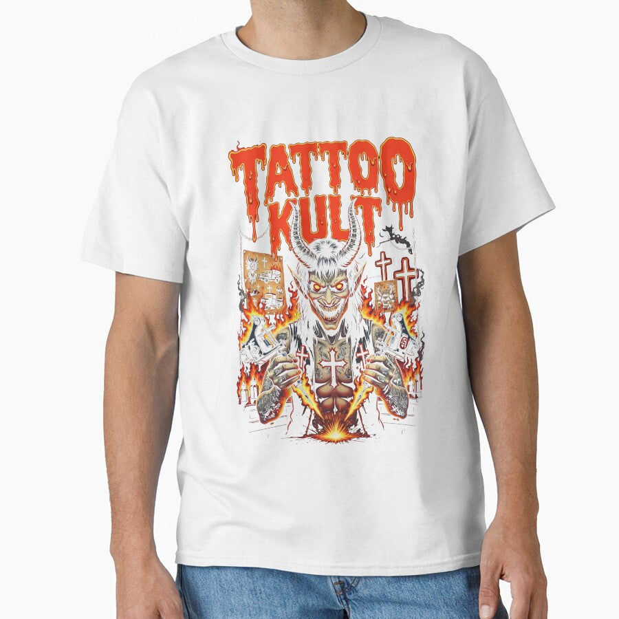 Tattoo Kult - Demon Artist Horror Ink Design by MorbidDreams