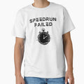 Speedrun Failed – Stopwatch Glitch Speedrunner Design by PHRASEandSTYLE